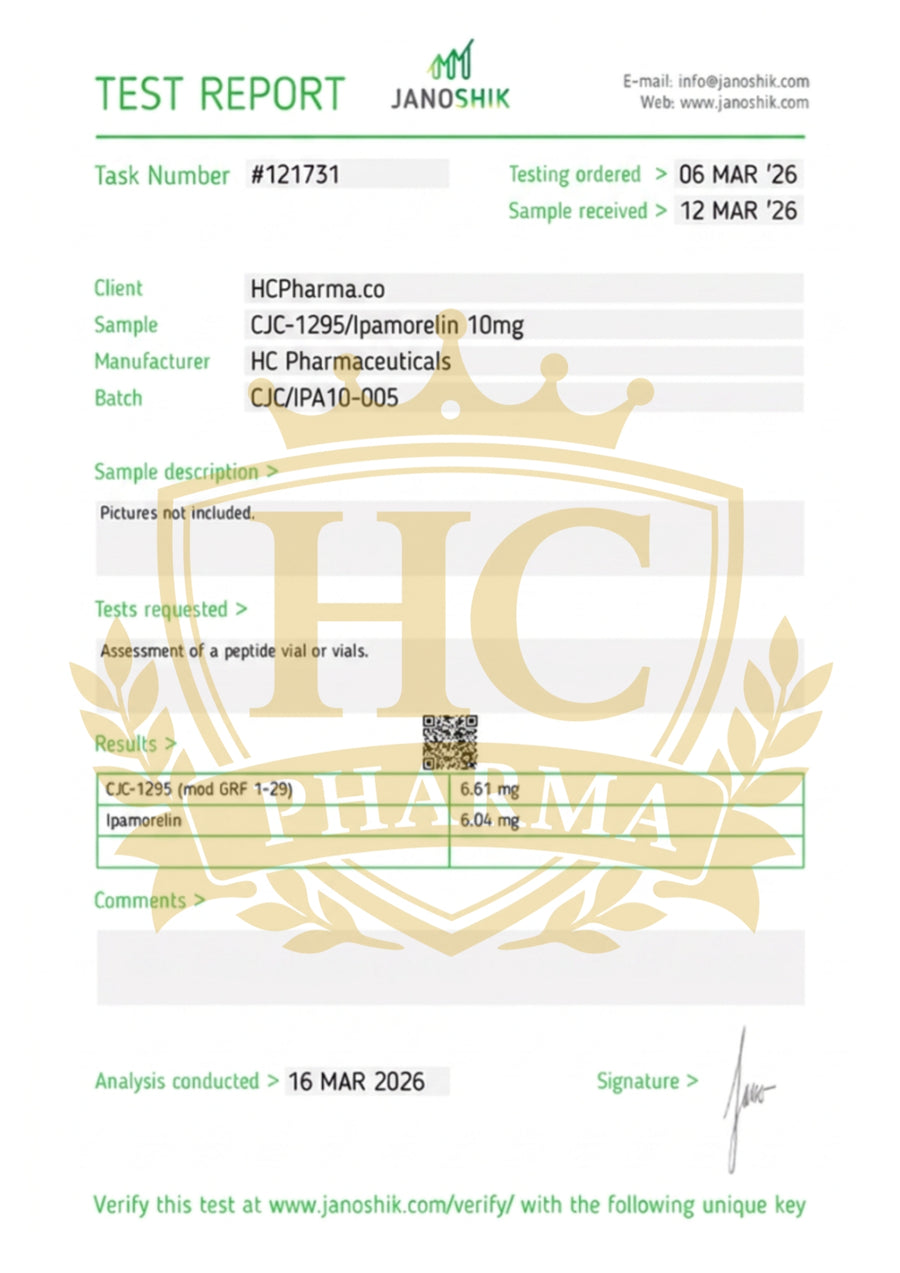 CJC-1295 + Ipamorelin 10mg