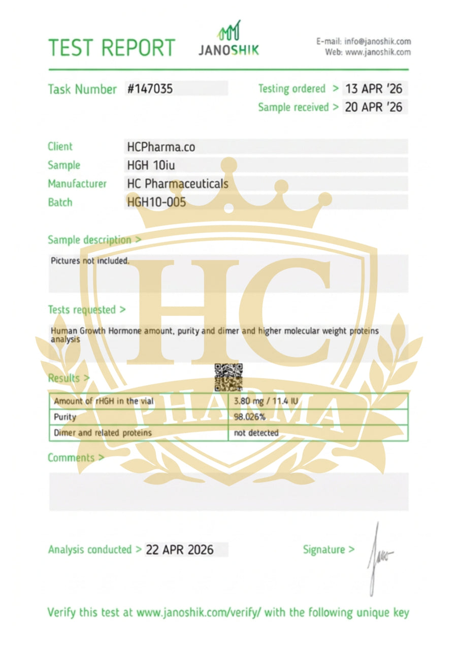 Human Growth Hormone 10iu